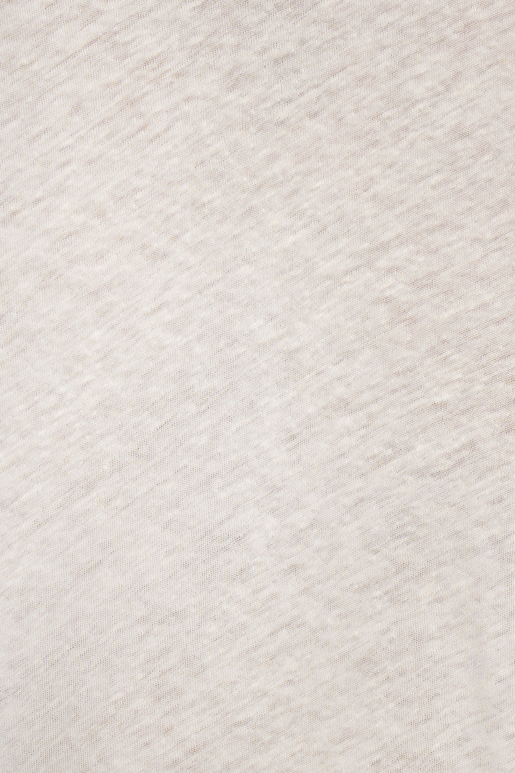 MEY STORY | Cotton & Linen T-Shirt | Off-White