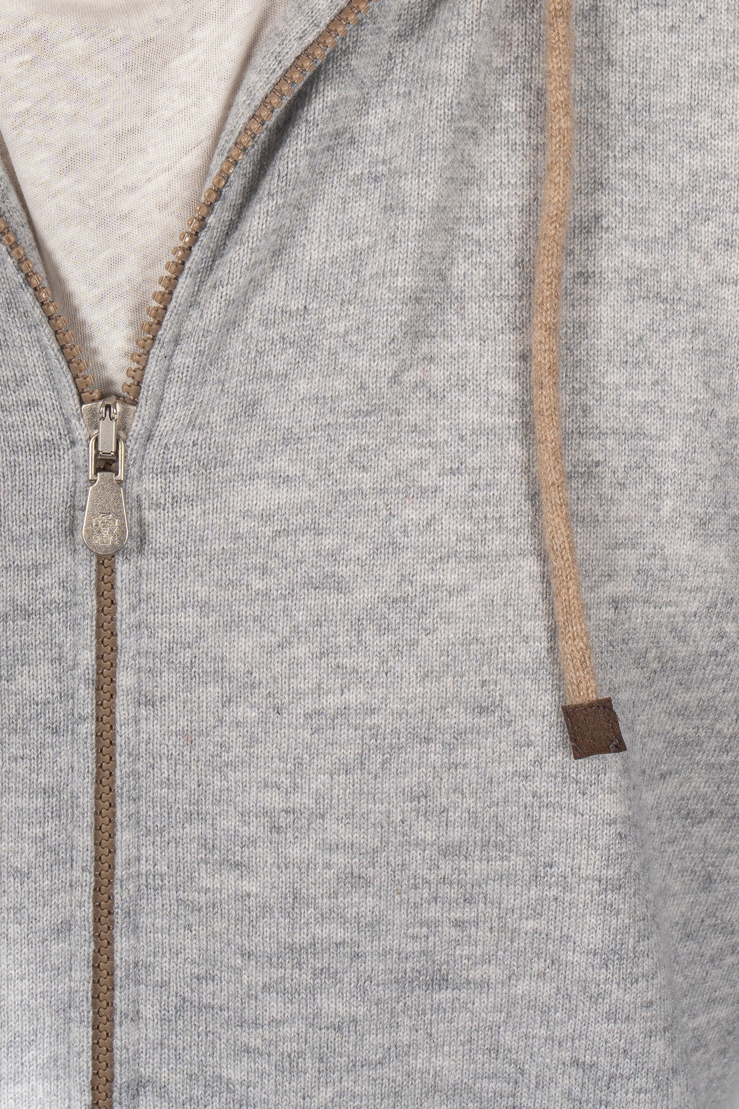 BRUNELLO CUCINELLI | Cashmere Hoodie | Light Grey