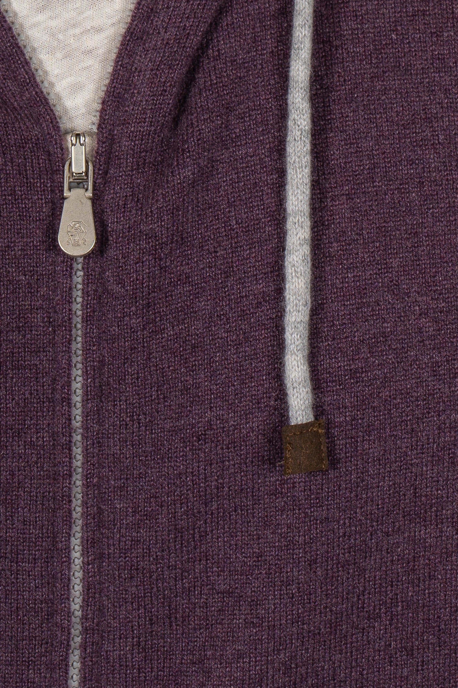 BRUNELLO CUCINELLI | Cashmere Hoodie | Aubergine