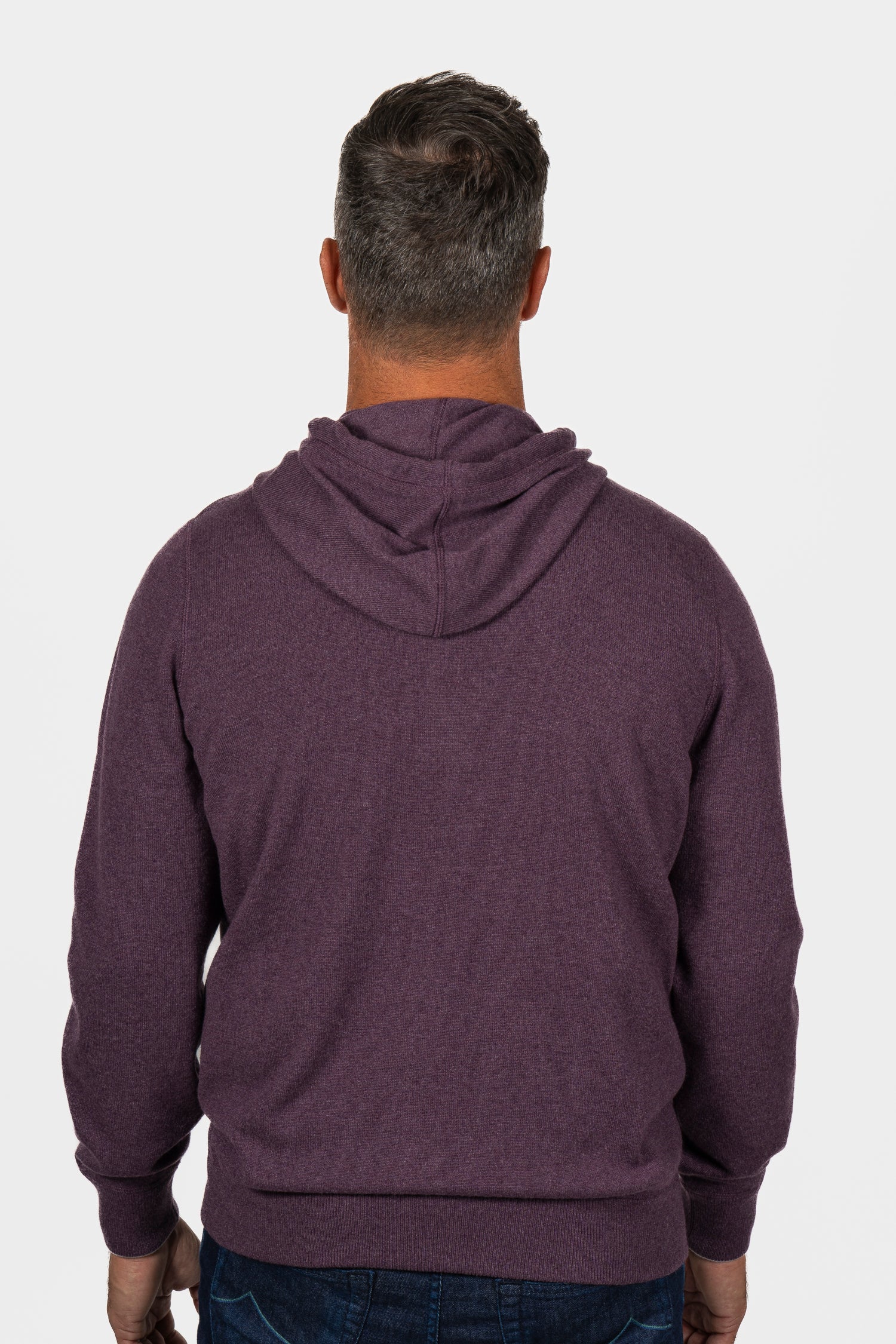 BRUNELLO CUCINELLI | Cashmere Hoodie | Aubergine