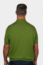 ETRO | Knitted Cotton Polo | Green