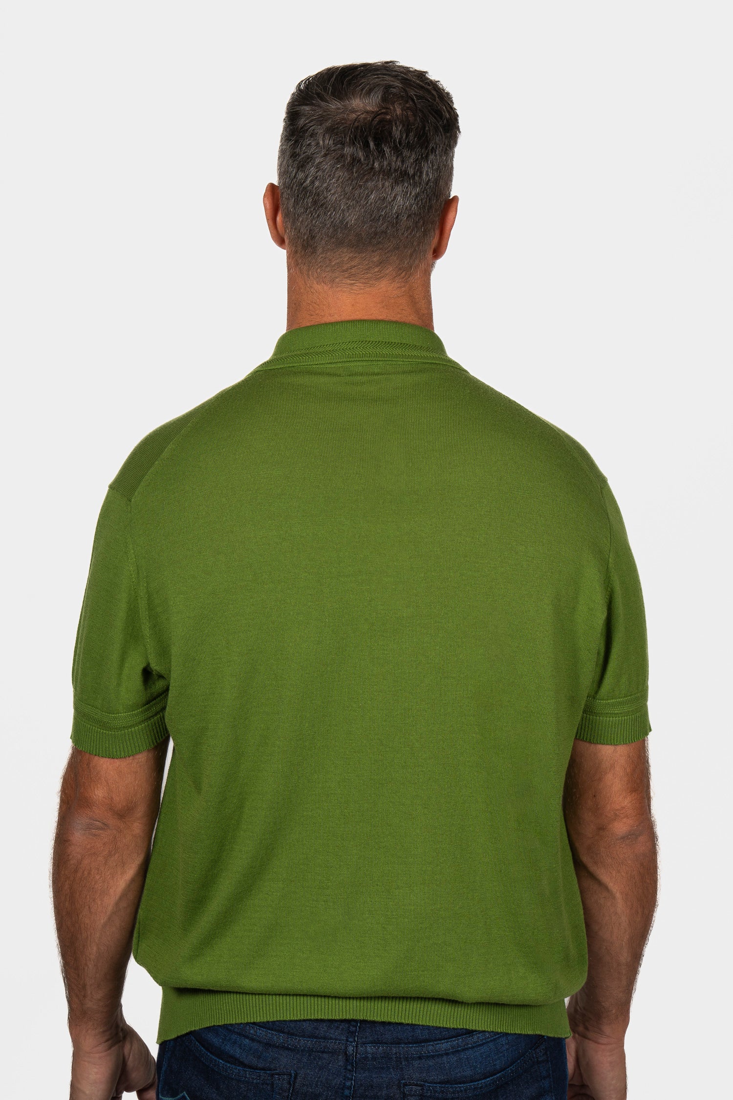 ETRO | Knitted Cotton Polo | Green