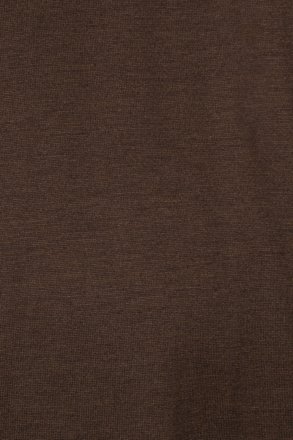 BRIONI | Silk & Cotton Polo | Dark Brown