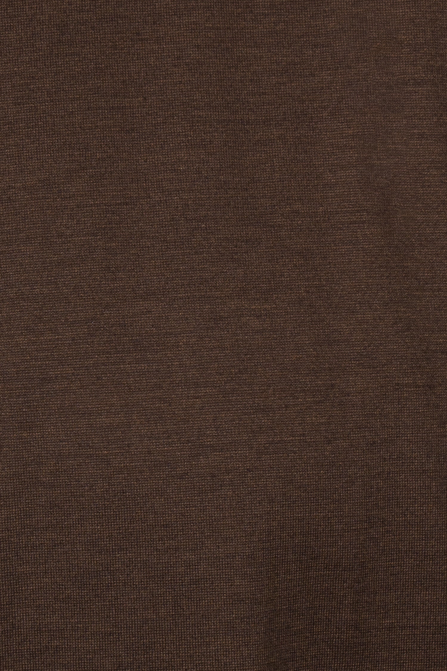 BRIONI | Silk & Cotton Polo | Dark Brown