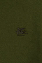 ETRO | Polo With Contrast | Olive Green
