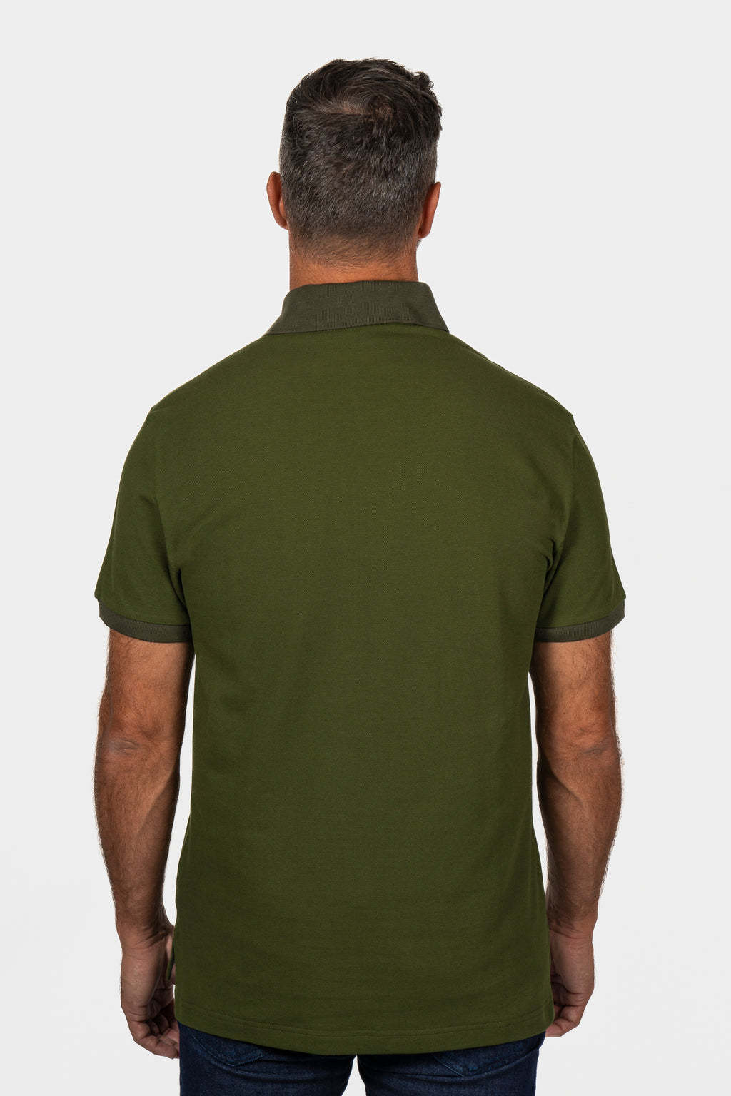 ETRO | Polo With Contrast | Olive Green