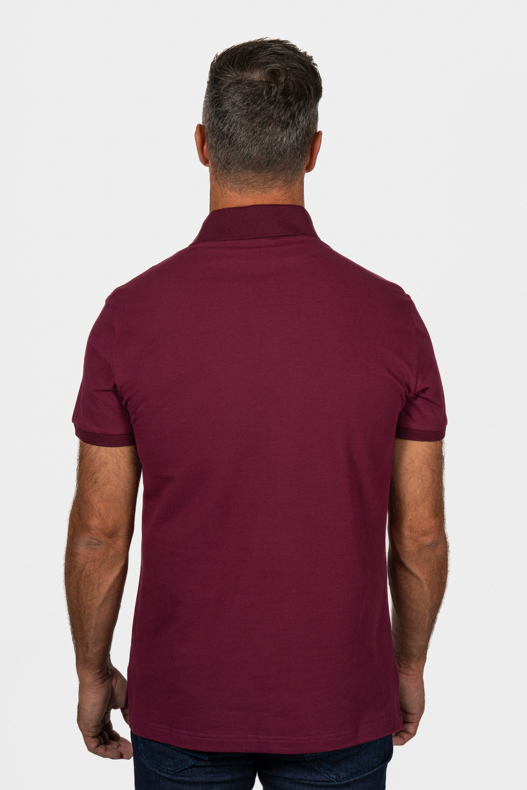 ETRO | Polo With Contrast | Burgundy