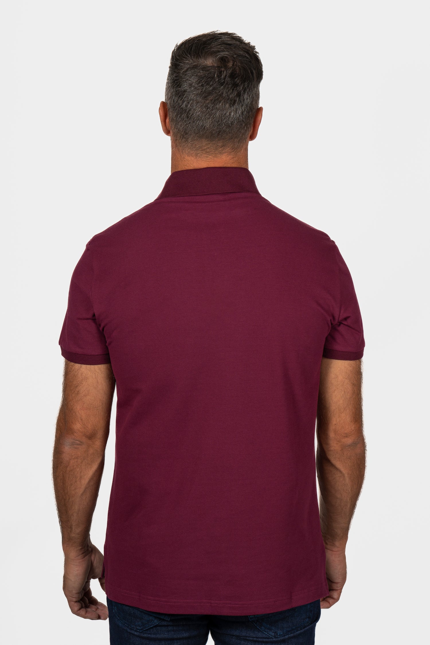 ETRO | Polo With Contrast | Burgundy