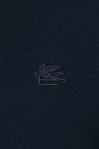 ETRO | Polo With Contrast | Navy