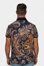 ETRO | Paisley Polo | Navy