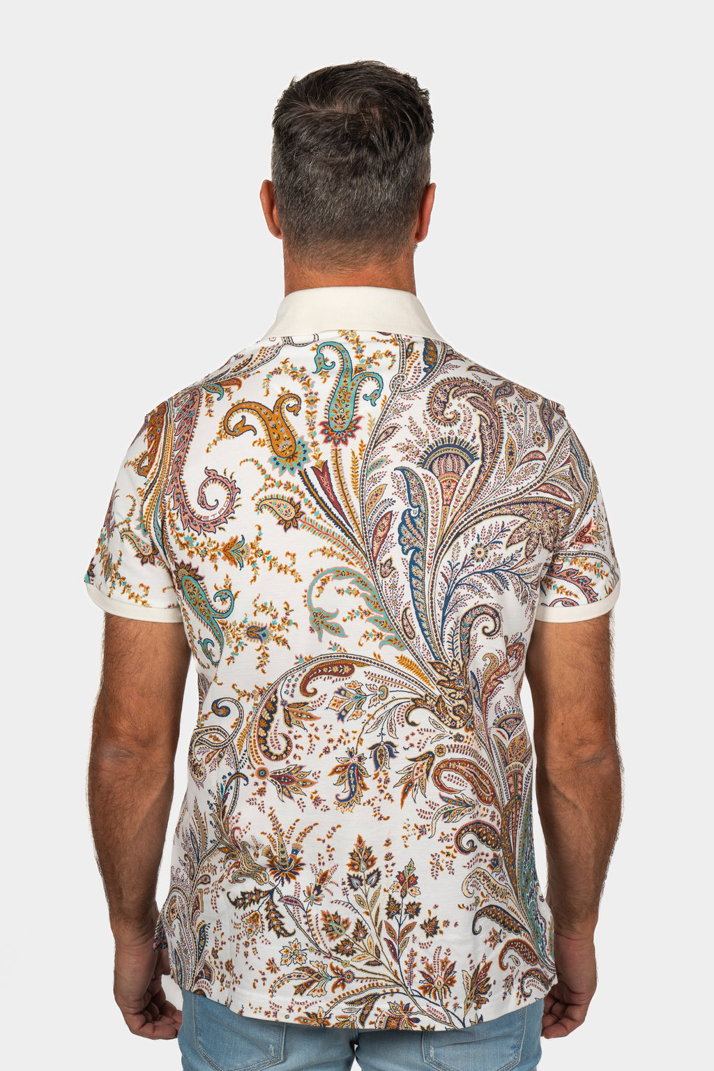 ETRO | Paisley Polo | White