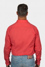 FEDELI | Soft Cotton Shirt | Hot Pink