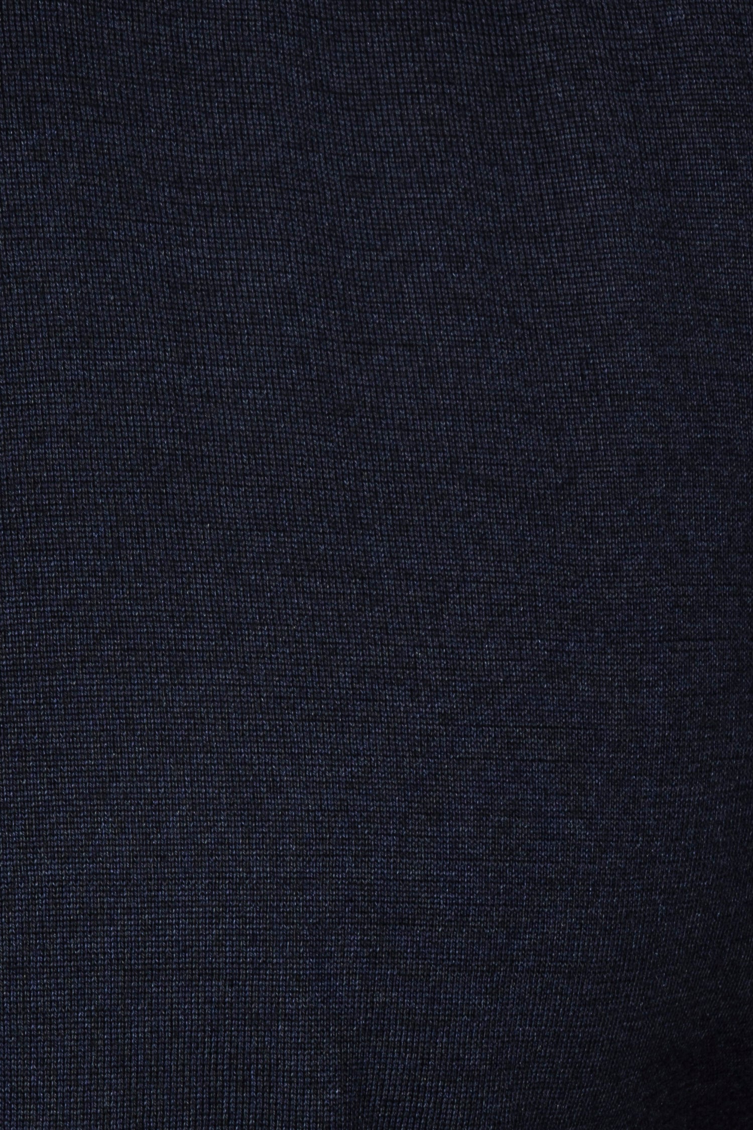 CANALI | Exclusive Wool-Silk Crew Neck Knit | Navy