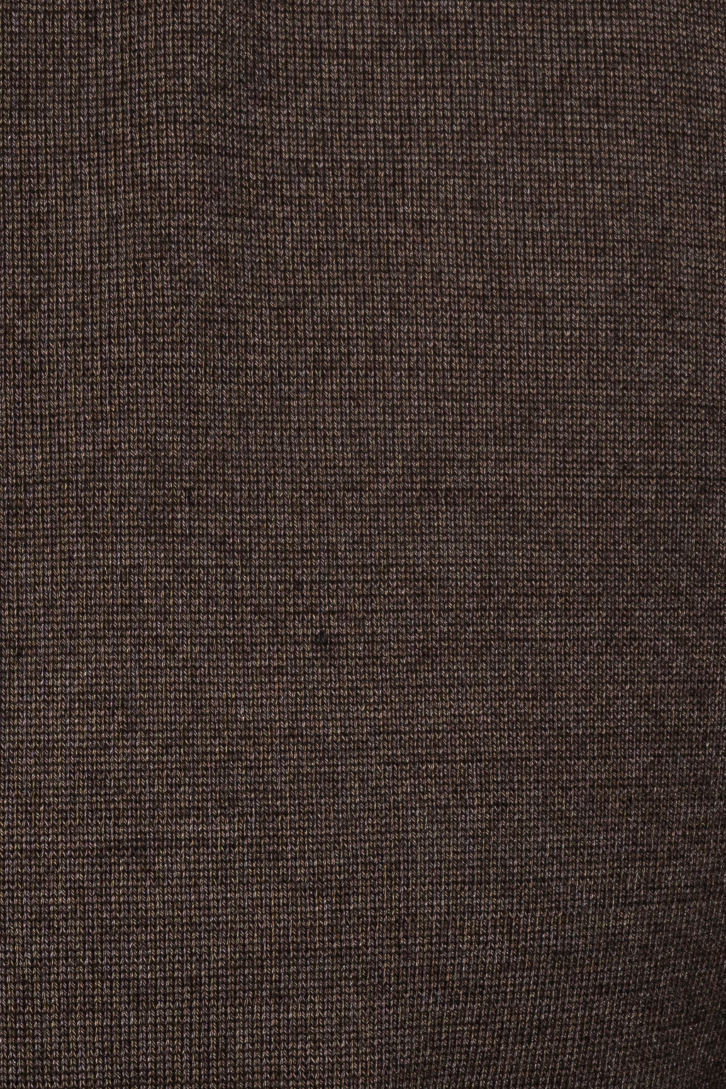 CANALI | Exclusive Wool-Silk Crew Neck Knit | Chocolate