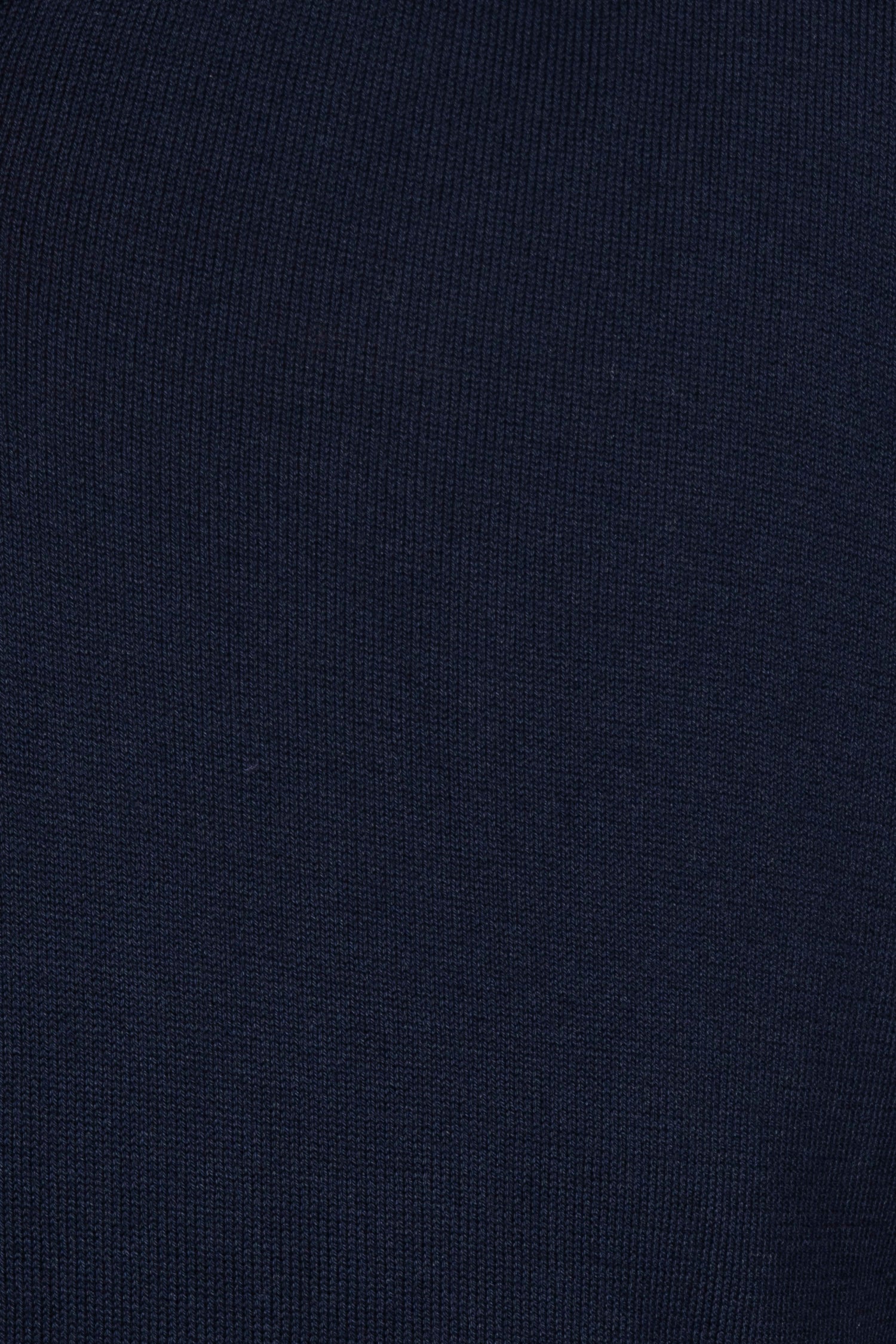 CANALI | V-Neck Knit Polo | Navy