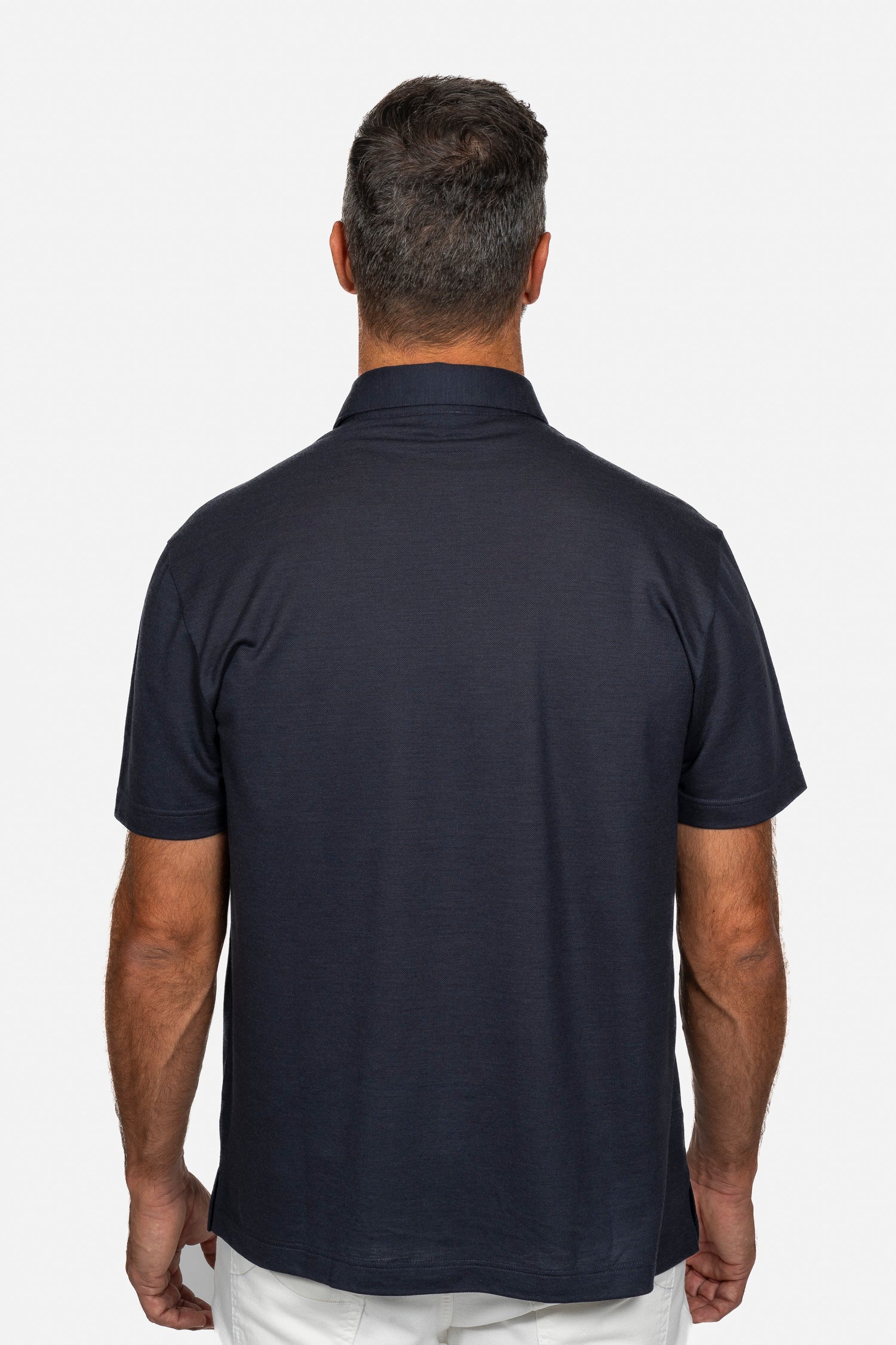 BRIONI | Golf Capsule Wool Polo | Navy