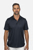 BRIONI | Silk & Cotton Polo | Navy