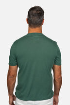 FEDELI | Soft Cotton T-Shirt | Forest Green