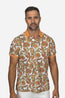 ETRO | Floral Polo | Neon Orange