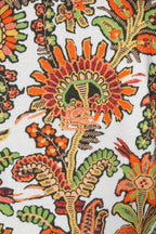 ETRO | Floral Polo | Neon Orange