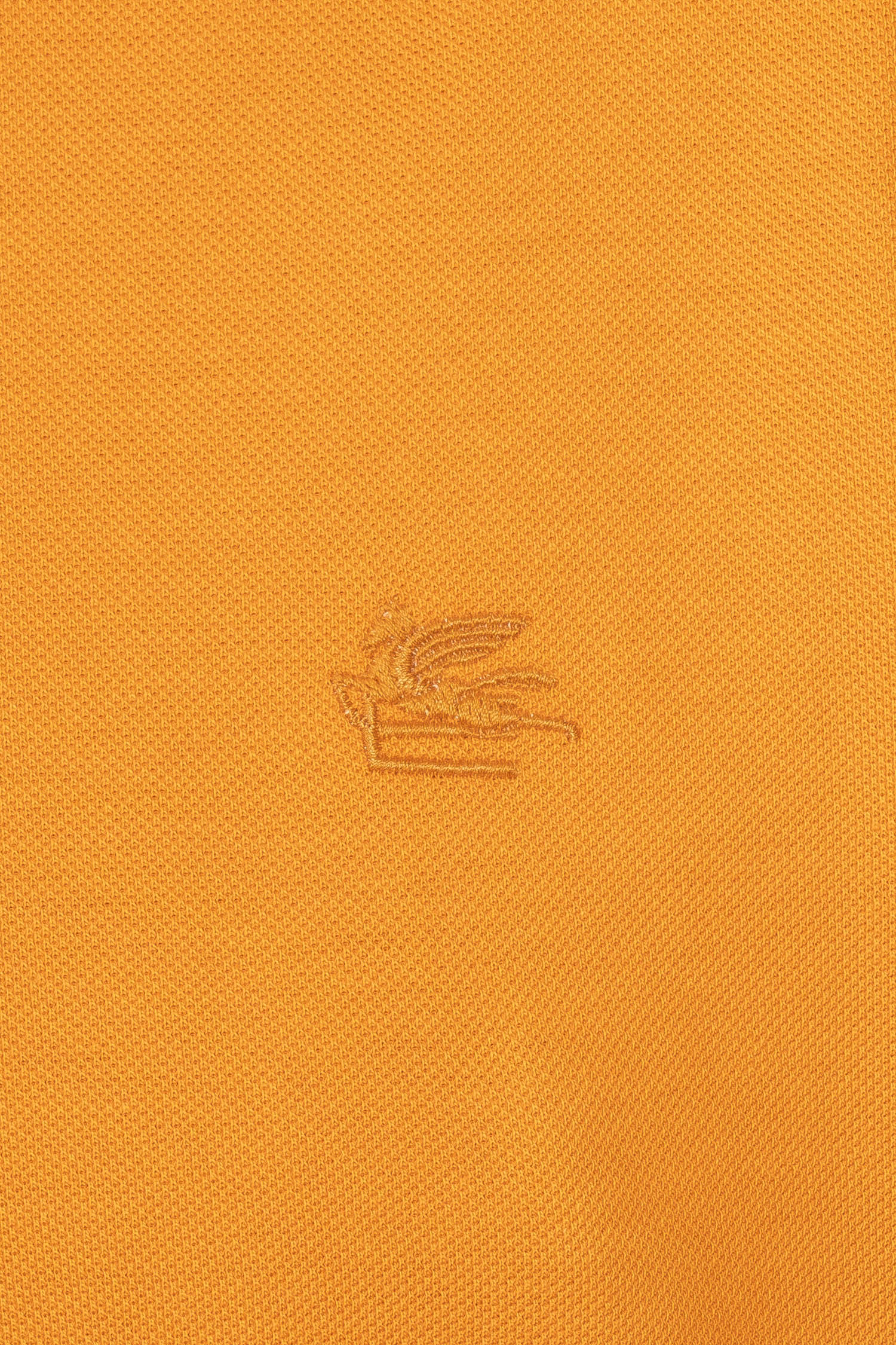 ETRO | Polo With Contrast | Neon Orange