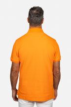 ETRO | Polo With Contrast | Neon Orange