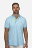 ETRO | Polo With Contrast | Neon Sky