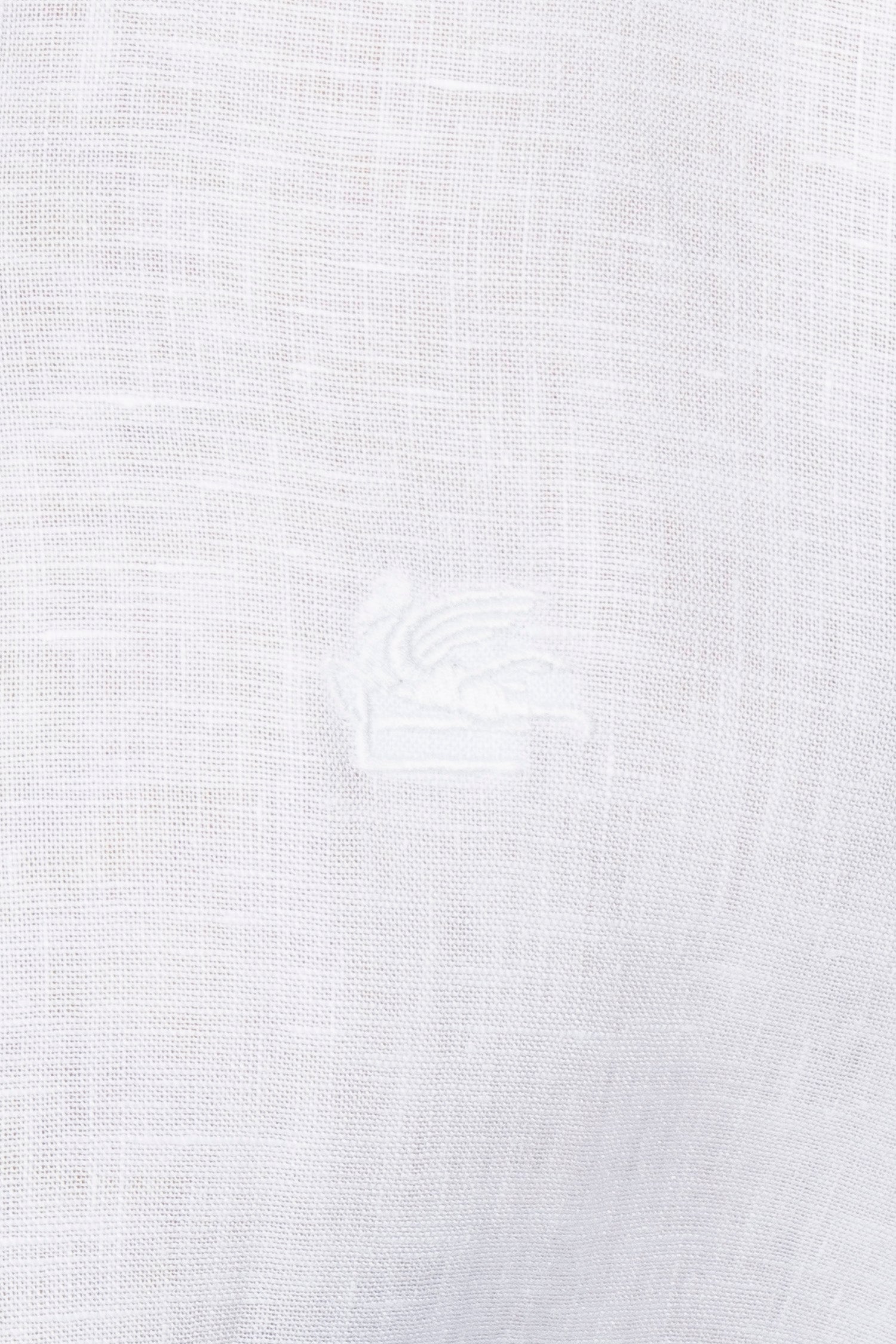 ETRO | Regular Fit Linen Shirt | White