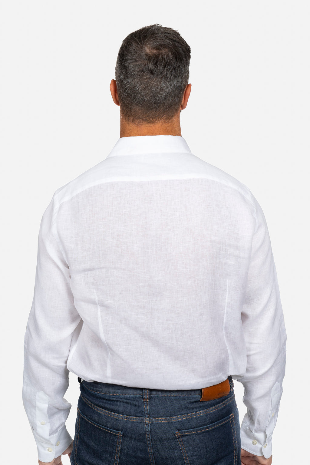 ETRO | Regular Fit Linen Shirt | White