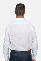 ETRO | Regular Fit Linen Shirt | White