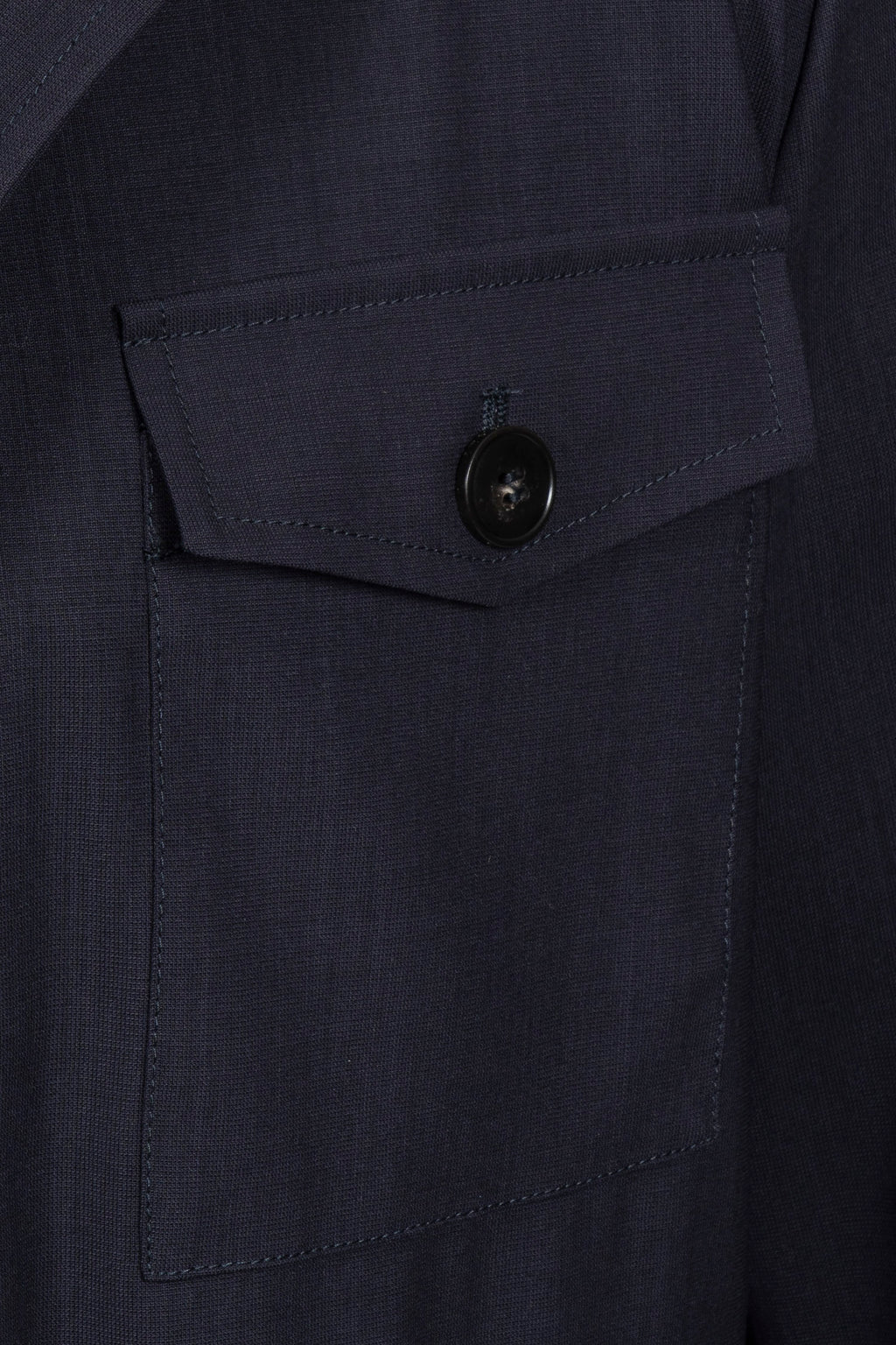 CANALI | Wool Safari Jacket | Navy