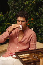 MANOPOULOS | Backgammon Set | Brown