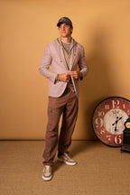CANALI | Drawstring Cargo Pants | Brick