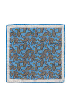 MITCHELL OGILVIE | Paisley Pocket Square | Blue