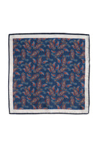 MITCHELL OGILVIE | Paisley Pocket Square | Navy