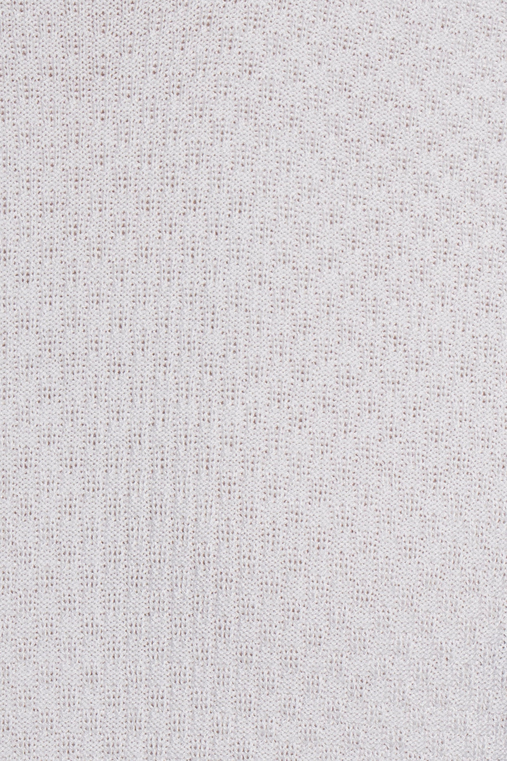 CANALI | Crew Neck Patterned Front Knit | White
