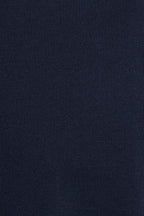 CANALI | Knitted Crew Neck Cotton T-shirt | Navy