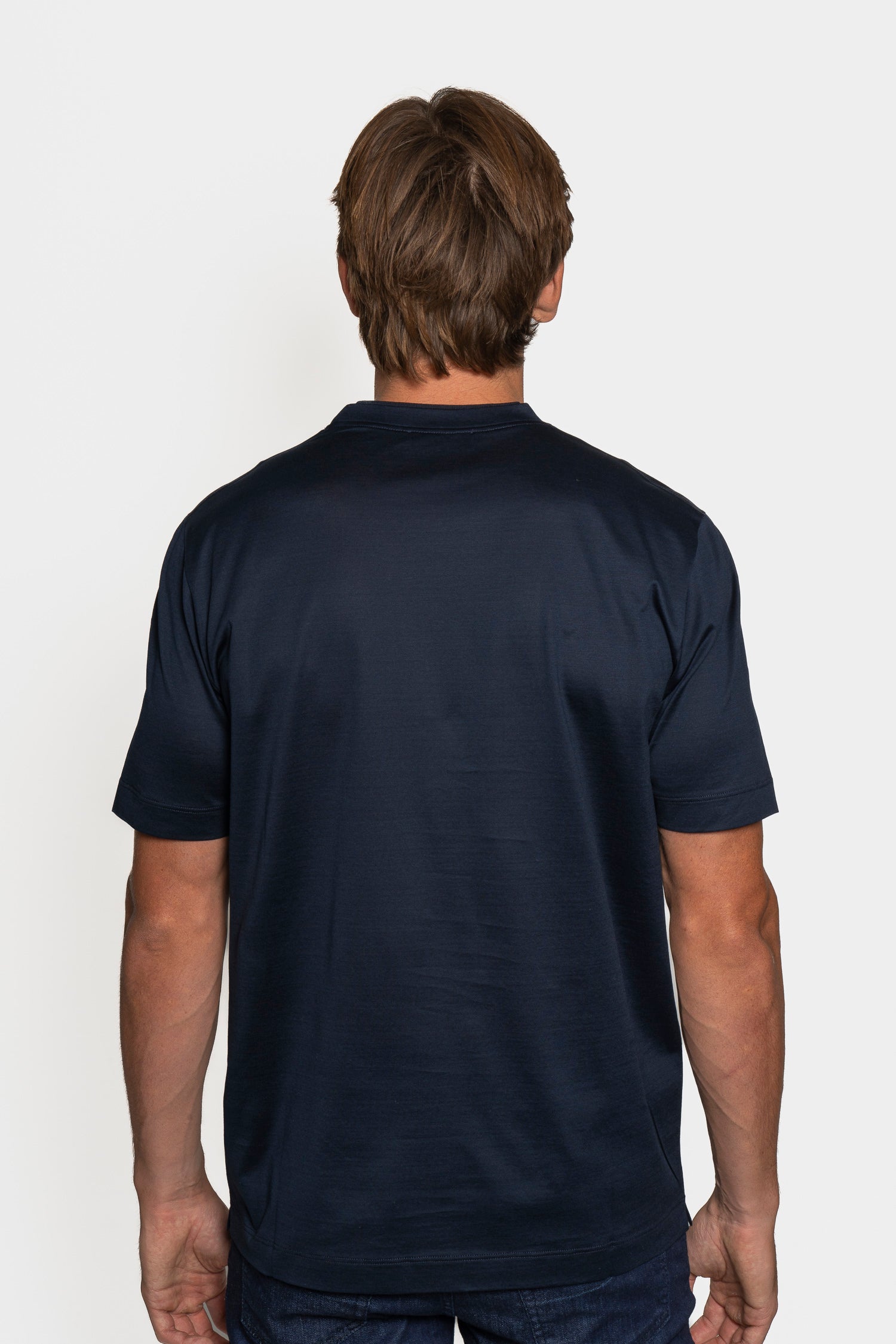 CANALI | Crew Neck T-Shirt | Navy