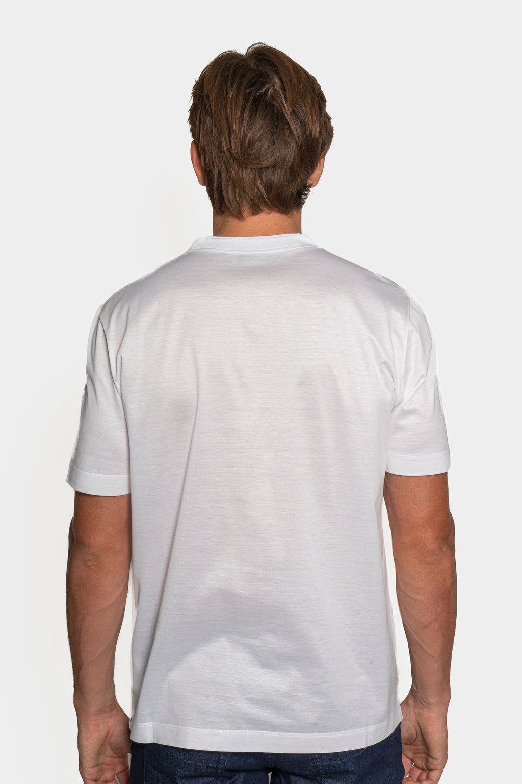 CANALI | Crew Neck T-Shirt | White