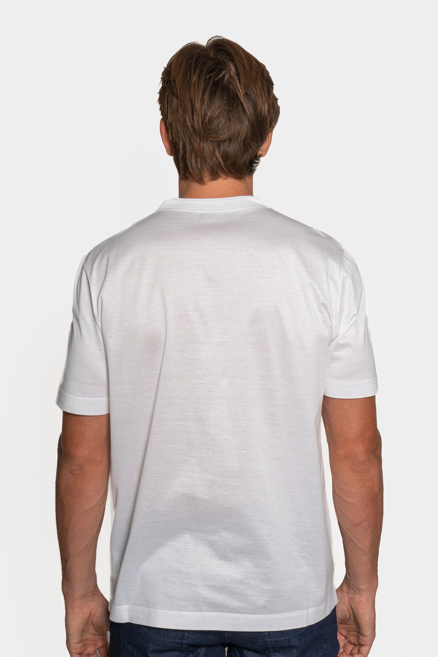 CANALI | Crew Neck T-Shirt | White