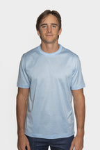 CANALI | Crew Neck T-Shirt | Sky Blue