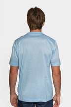CANALI | Crew Neck T-Shirt | Sky Blue