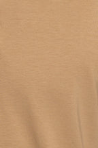 CANALI | 3-Button Knitted Polo Detail On Collar | Camel