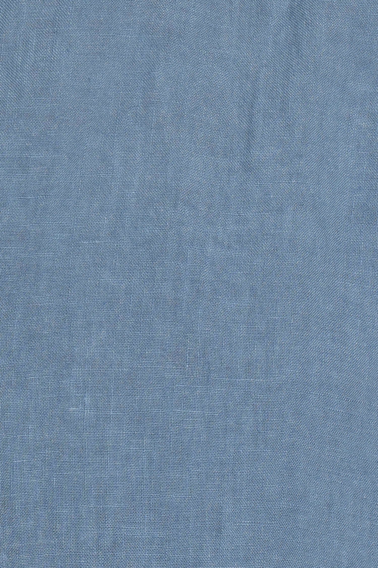 CANALI | Casual Linen Shirt | Blue