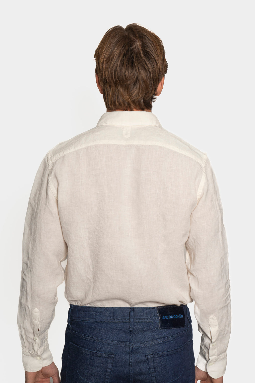 CANALI | Casual Linen Shirt | Cream