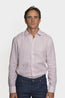 ETRO | Regular Fit Linen Shirt | Pale Pink