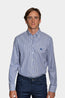 ETRO | Fine Stripe Shirt | Blue & White