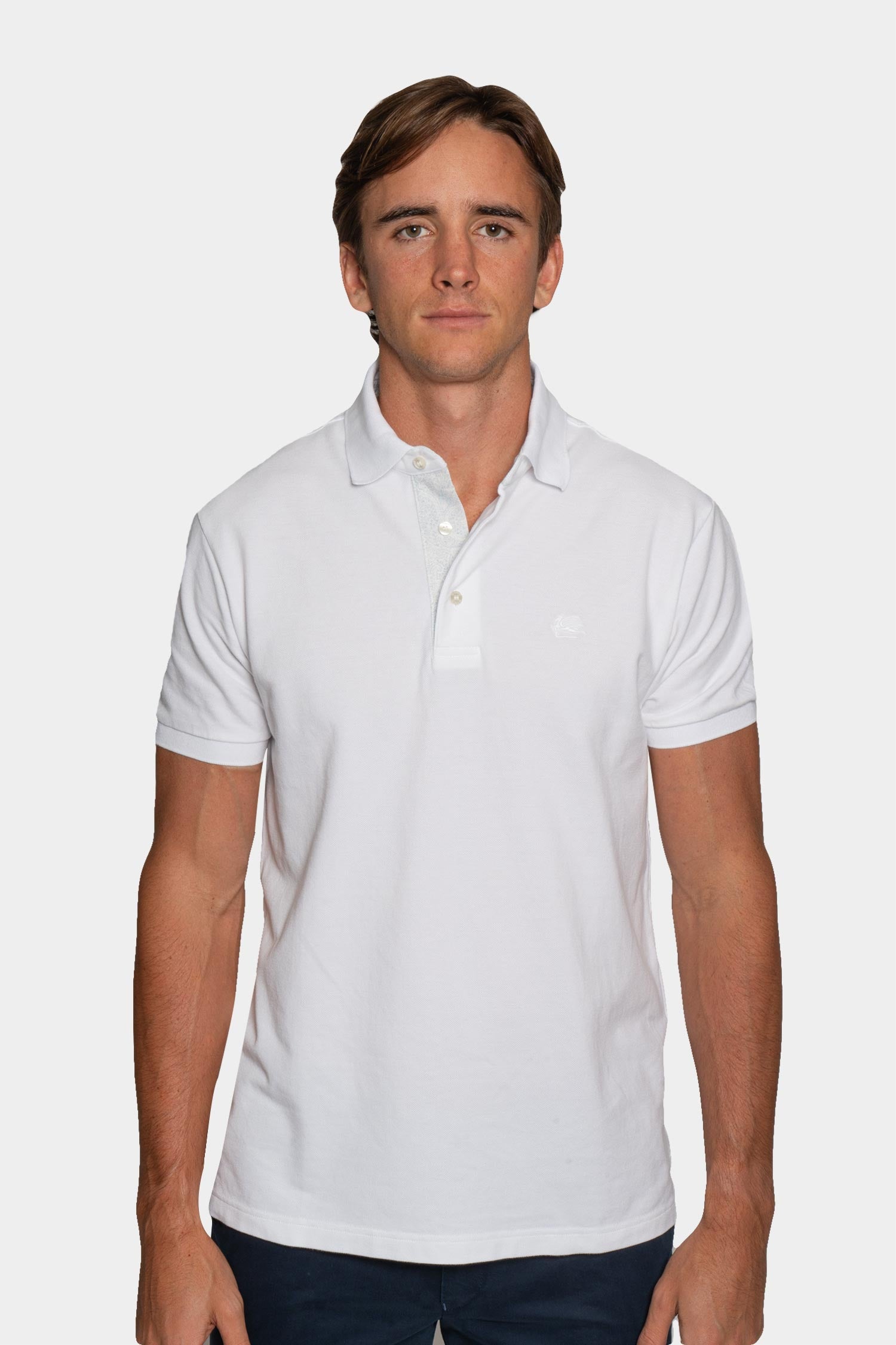 ETRO | Polo With Contrast | White