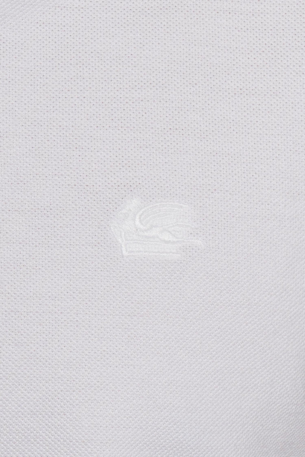 ETRO | Polo With Trim Under Collar | White