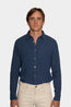 CANALI | Casual Linen Shirt | Dark Blue